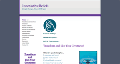 Desktop Screenshot of inneractivebeliefs.com